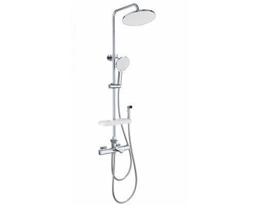 Душевая система Wonzon & Woghand Solid WW-C3011-A1-CR с термостатом, хром