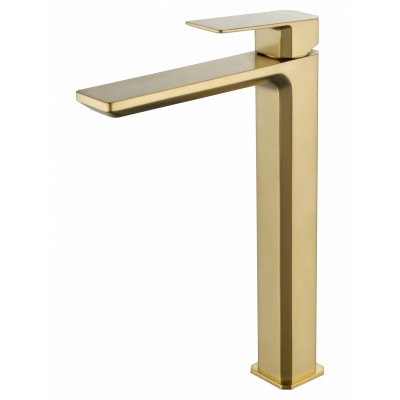 Смеситель Wonzon & Woghand Diamond WW-88239011-BG для раковины, брашированное золото