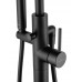 Смеситель Wonzon & Woghand Stick WW-88649017-MB напольный для ванны и душа, черный/матовый