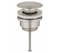 Донный клапан для раковины Wonzon & Woghand WW-88SS07-BN без перелива, брашированный никель