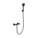 Смеситель Wonzon & Woghand INN 5 WW-B2063-A-MB для душа с термостатом, черный/матовый