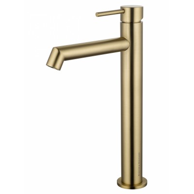 Смеситель Wonzon & Woghand WW-H1064-BG для раковины, брашированное золото