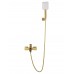Смеситель Wonzon & Woghand Flex WW-88037072-BG для ванны и душа, брашированное золото