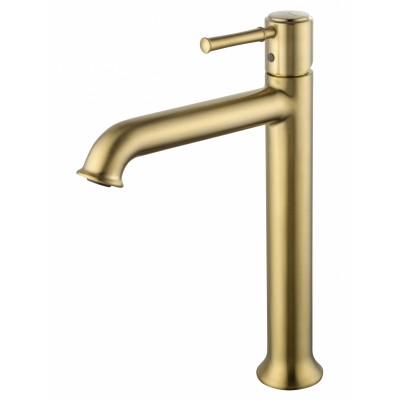 Смеситель Wonzon & Woghand Tor WW-88019073-BG для раковины, брашированное золото