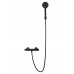 Смеситель Wonzon & Woghand INN 5 WW-B2005-A-MB для душа с термостатом, черный/матовый