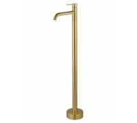 Смеситель Wonzon & Woghand Stick WW-88649905-BG напольный для раковины, брашированное золото