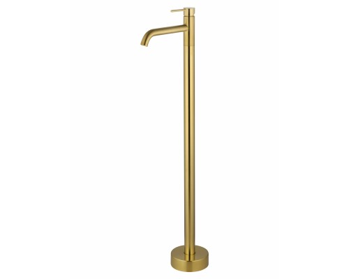 Смеситель Wonzon & Woghand Stick WW-88649905-BG напольный для раковины, брашированное золото