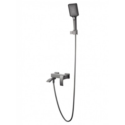 Смеситель Wonzon & Woghand Fit WW-88639009-BGM для ванны и душа, темный графит