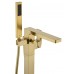 Смеситель Wonzon & Woghand Fit WW-88649009-BG напольный для ванны и душа, брашированное золото
