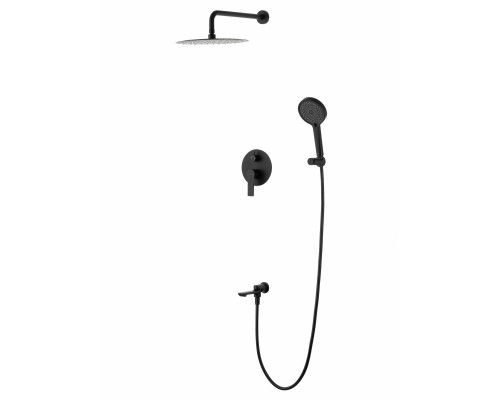 Душевая система Wonzon & Woghand Brilliant WW-88939079-MB встраиваемая, черный/матовый