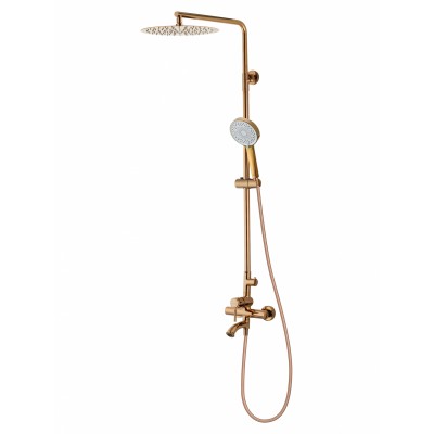 Душевая система Wonzon & Woghand Tor WW-88047073-RG розовое золото