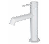 Смеситель Wonzon & Woghand WW-H1063-MW для раковины, белый/матовый