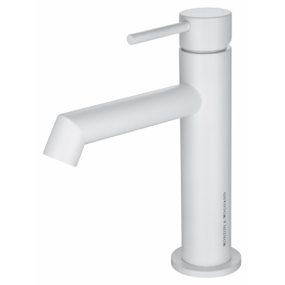 Смеситель Wonzon & Woghand WW-H1063-MW для раковины, белый/матовый