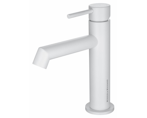 Смеситель Wonzon & Woghand WW-H1063-MW для раковины, белый/матовый