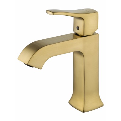 Смеситель Wonzon & Woghand Flex WW-88018072-BG для раковины, брашированное золото