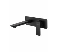 Смеситель Wonzon & Woghand Edge WW-88869003-MB встраиваемый для раковины, черный/матовый