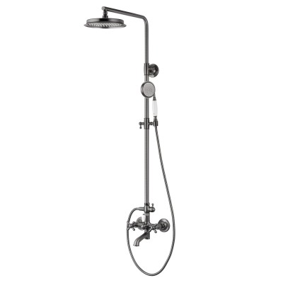 Душевая система Wonzon & Woghand Retro WW-88739020-BGM темный графит