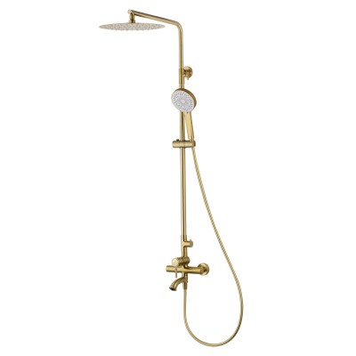 Душевая система Wonzon & Woghand Tor WW-88047073-BG брашированное золото