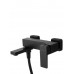 Смеситель Wonzon & Woghand Cube 2.0 WW-88037068-MB для ванны и душа, черный/матовый
