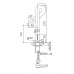 Смеситель Wonzon & Woghand Loop WW-111-00-508 для раковины, черный/матовый