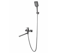 Смеситель Wonzon & Woghand Flex WW-639906-BGM для ванны и душа, темный графит