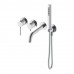 Смеситель Wonzon & Woghand Stick WW-889017-CR встраиваемый для ванны и душа, хром