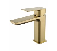Смеситель Wonzon & Woghand Diamond WW-88139011-BG для раковины, брашированное золото