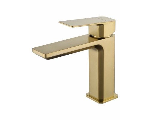 Смеситель Wonzon & Woghand Diamond WW-88139011-BG для раковины, брашированное золото