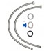 Смеситель Wonzon & Woghand Loop WW-111-00-508 для раковины, черный/матовый