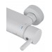 Смеситель Wonzon & Woghand Muse Corno WW-A30902-MW для ванны и душа, белый/матовый