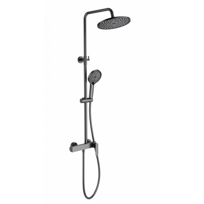 Душевая система Wonzon & Woghand WW-B3517-BGG темный графит