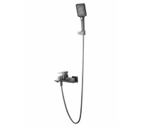 Смеситель Wonzon & Woghand Edge WW-88639003A-BGM для ванны и душа, темный графит