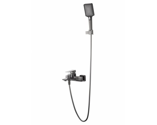 Смеситель Wonzon & Woghand Edge WW-88639003A-BGM для ванны и душа, темный графит