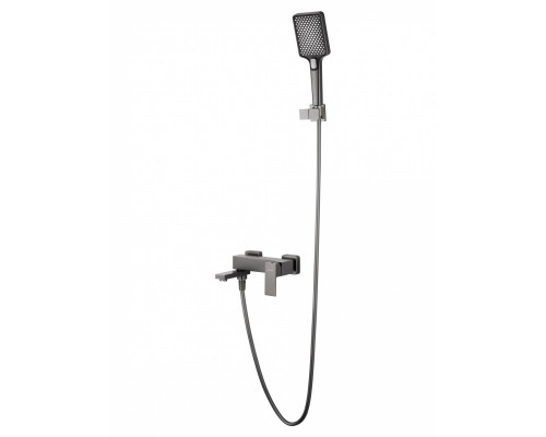 Смеситель Wonzon & Woghand Cube WW-88639016-BGM для ванны и душа, темный графит