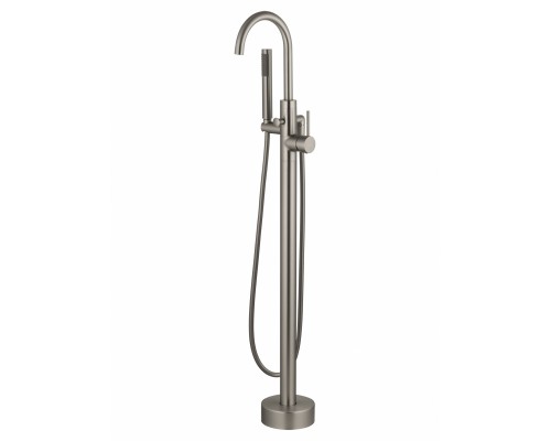 Смеситель Wonzon & Woghand Stick WW-88649017-BN напольный для ванны и душа, брашированный никель