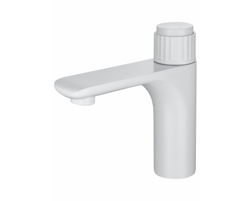 Смеситель Wonzon & Woghand Click WW-A40412-MW для раковины, белый/матовый