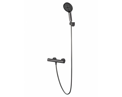 Смеситель Wonzon & Woghand INN 3 WW-B2065-A-BGG для душа с термостатом, темный графит
