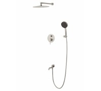 Душевая система Wonzon & Woghand Stick WW-88939017-BN встраиваемая, брашированный никель