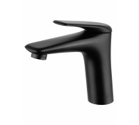 Смеситель Wonzon & Woghand Elbe WW-A41222-MB для раковины, черный/матовый