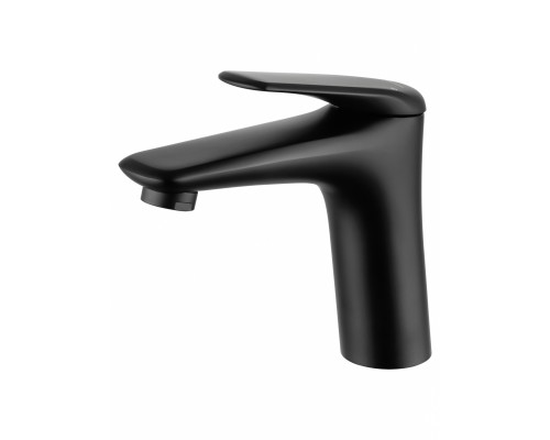 Смеситель Wonzon & Woghand Elbe WW-A41222-MB для раковины, черный/матовый