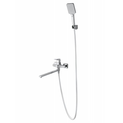 Смеситель Wonzon & Woghand Flex WW-639906-CR для ванны и душа, хром