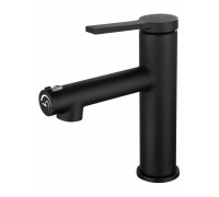 Смеситель Wonzon & Woghand WW-H1017-MB для раковины, черный/матовый