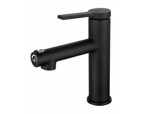 Смеситель Wonzon & Woghand WW-H1017-MB для раковины, черный/матовый