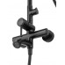 Душевая система Wonzon & Woghand Tor WW-88047073-MB черный/матовый