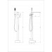 Смеситель Wonzon & Woghand Stick WW-88649901-CR напольный для ванны и душа, хром