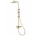 Душевая система Wonzon & Woghand Stick WW-88739903-BG с термостатом, брашированное золото