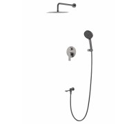 Душевая система Wonzon & Woghand Brilliant WW-88939079-BGM встраиваемая, темный графит