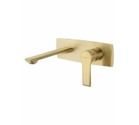 Смеситель Wonzon & Woghand Brilliant WW-88869079-BG встраиваемый для раковины, брашированное золото