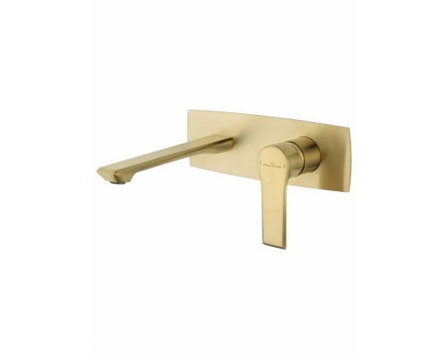 Смеситель Wonzon & Woghand Brilliant WW-88869079-BG встраиваемый для раковины, брашированное золото