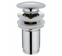 Донный клапан для раковины Wonzon & Woghand WW-88SS09-CR без перелива 1 1/4, хром